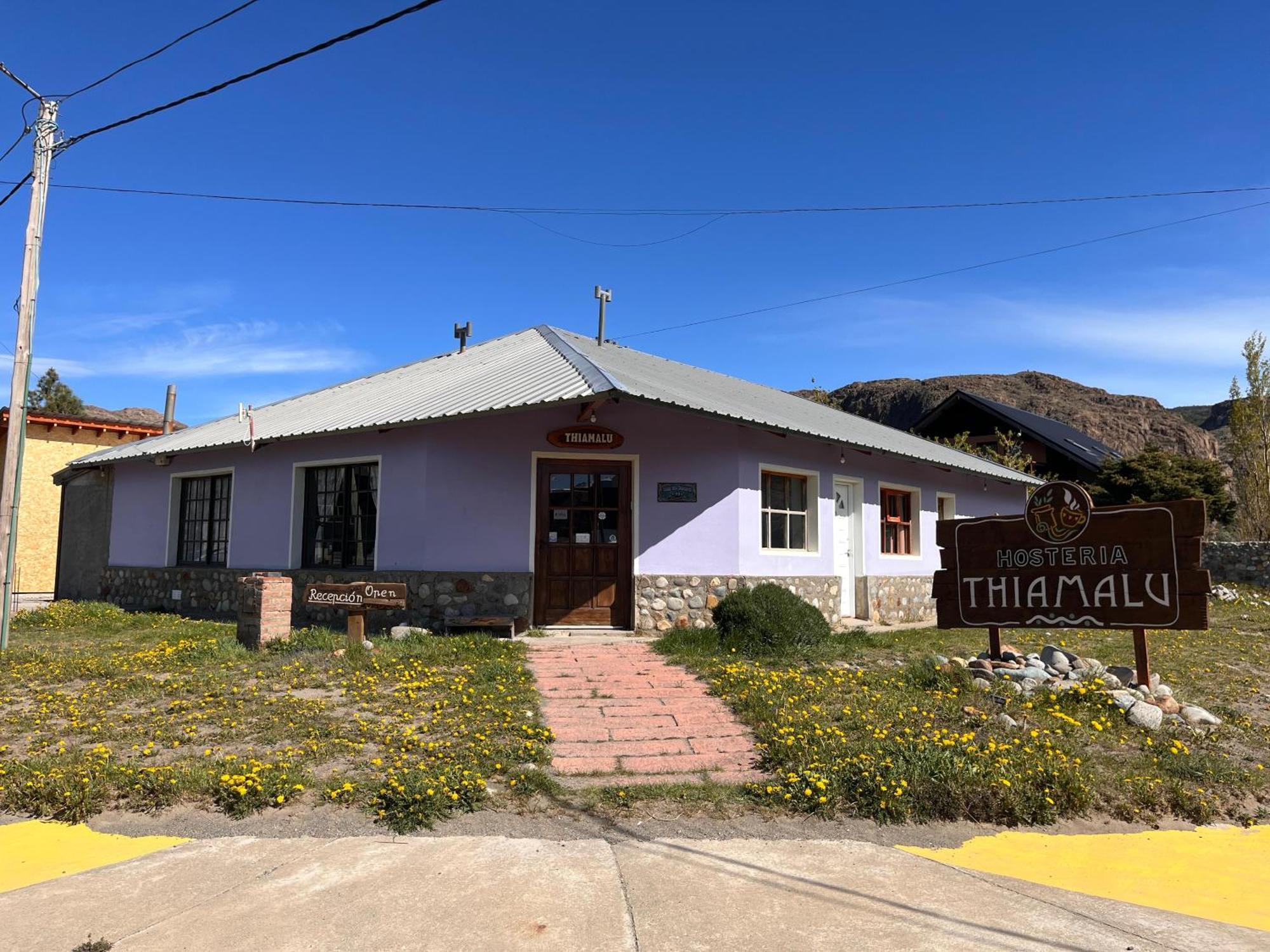 Hosteria Thiamalu El Chaltén Exterior foto